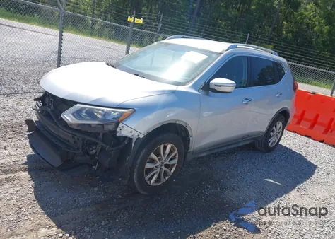 2018 Nissan Rogue Sv из США, поврежденный, VIN KNMAT2MT6JP563980